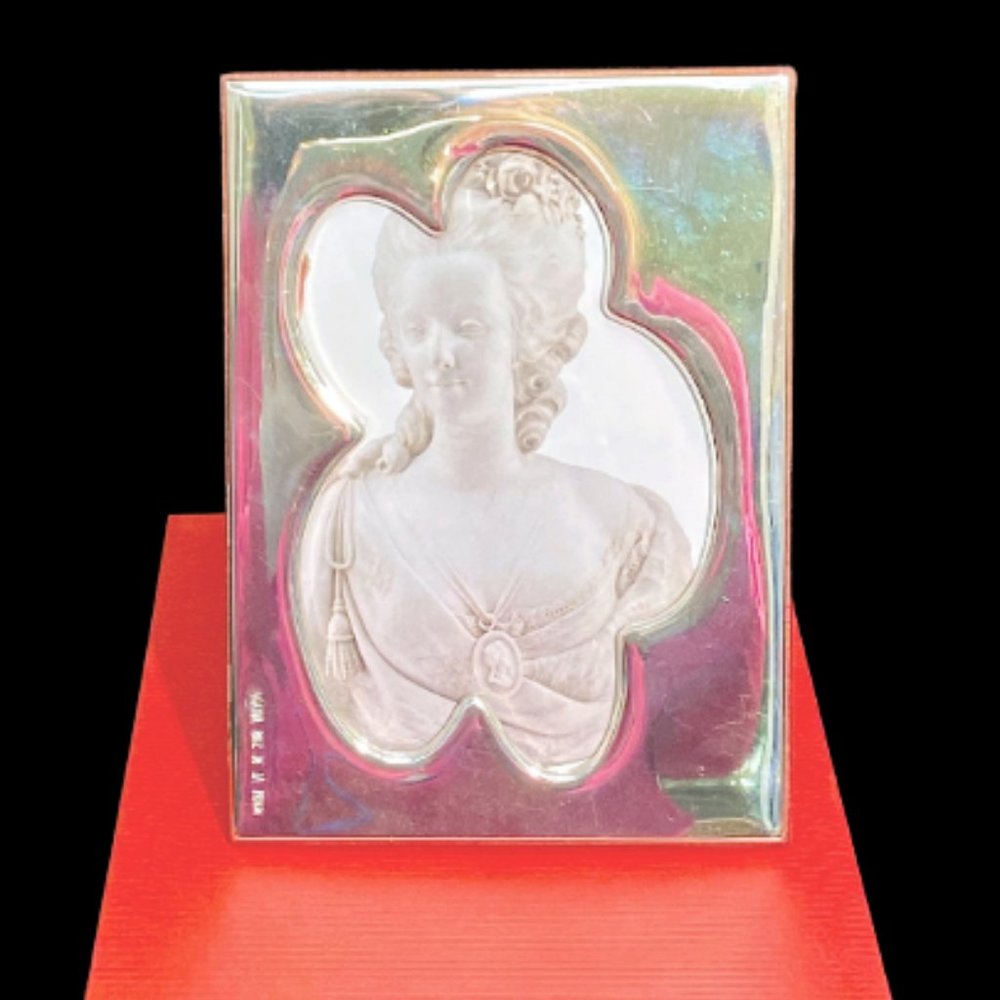 Agatha Ruiz de la Prada Sterling Silver Floral Picture Frame